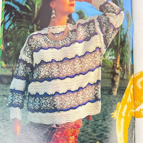 Dale Of Norway Designs Knitting Pattern Book Women Sweater NR 49 DaleGarn Adult - Picture 3 of 16